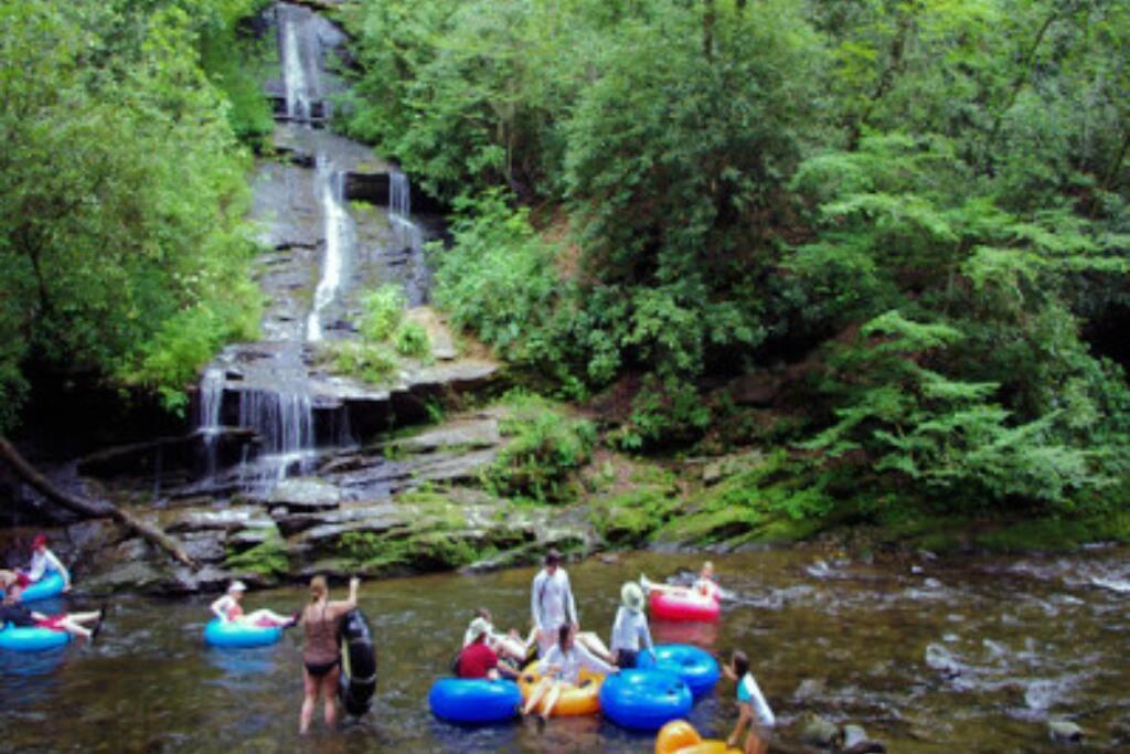 Honeymoon Getaway In Woods Near Noc And Smoky Mtn Rr Villa Bryson City Buitenkant foto