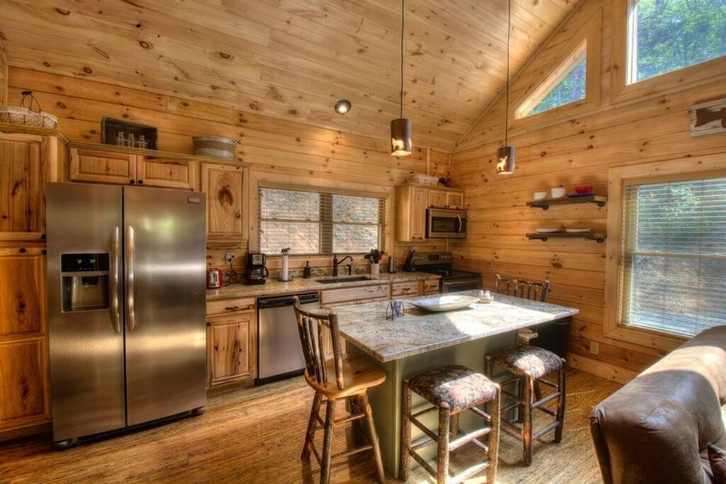 Honeymoon Getaway In Woods Near Noc And Smoky Mtn Rr Villa Bryson City Buitenkant foto