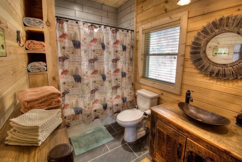 Honeymoon Getaway In Woods Near Noc And Smoky Mtn Rr Villa Bryson City Buitenkant foto