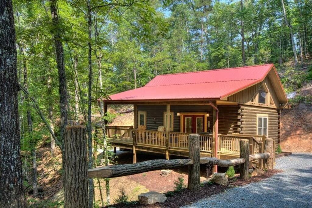 Honeymoon Getaway In Woods Near Noc And Smoky Mtn Rr Villa Bryson City Buitenkant foto